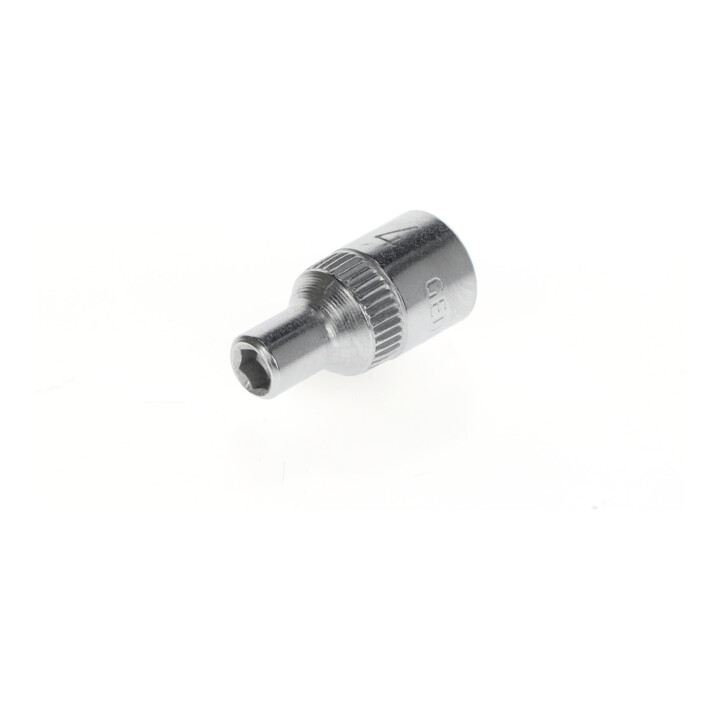 Douille 20 1/4 po. 6 pans ouv. de clé 4 mm L. 25 mm GEDORE