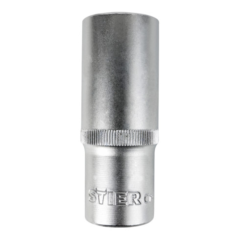 Douille 6 pans longue 1/4" STIER, ouv. 4 mm