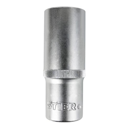 Douille 6 pans longue 1/4" STIER, ouv. 5 mm