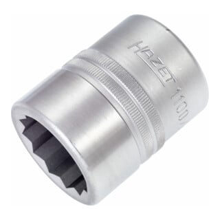 Insert de clé à douille HAZET 1" 12 pans