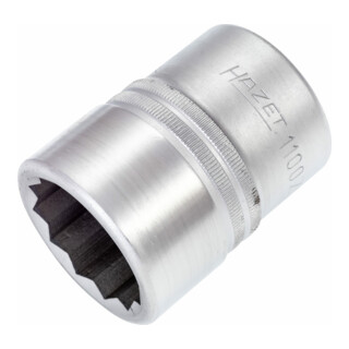 Insert de clé à douille HAZET 1" 12 pans