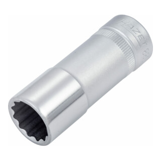 Insert de clé à douille HAZET 3/8" 12 pans long