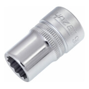 Insert de clé à douille HAZET 1/2" 12 pans