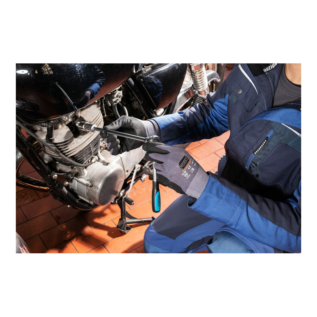 Douille de bougie HAZET 3/8" hexagonale pour bougies d'allumage