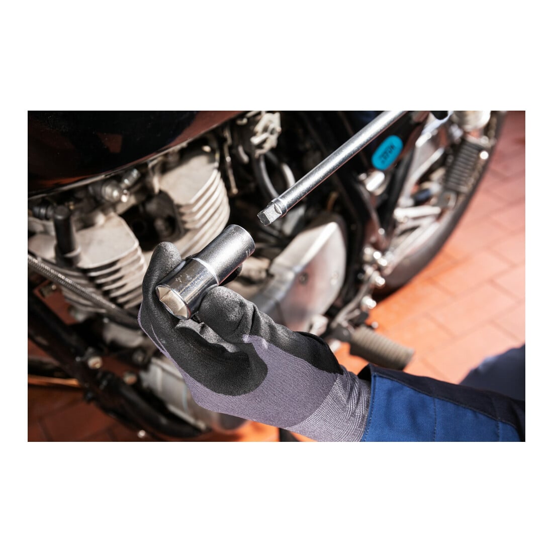 Douille de bougie HAZET 3/8" hexagonale pour bougies d'allumage