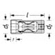 Douille à bougies 900AKF 16 mm HAZET
