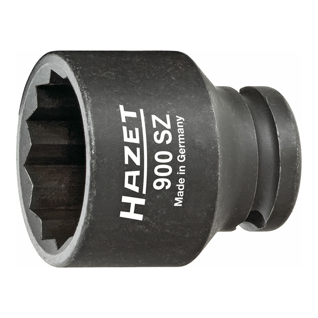 Hazet Impact, douille de tournevis mécanique (double hexagone) 900SZ-18 creux carré 12,5 mm (1/2 in.) profil de traction extérieur double hexagone 18