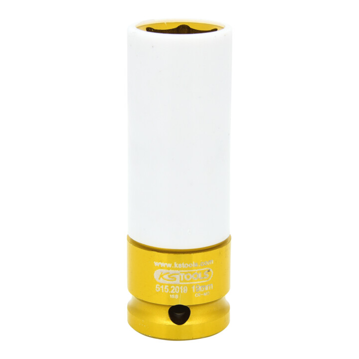 Douille à chocs pour jantes aluminium 1/2", longue, 19 mm