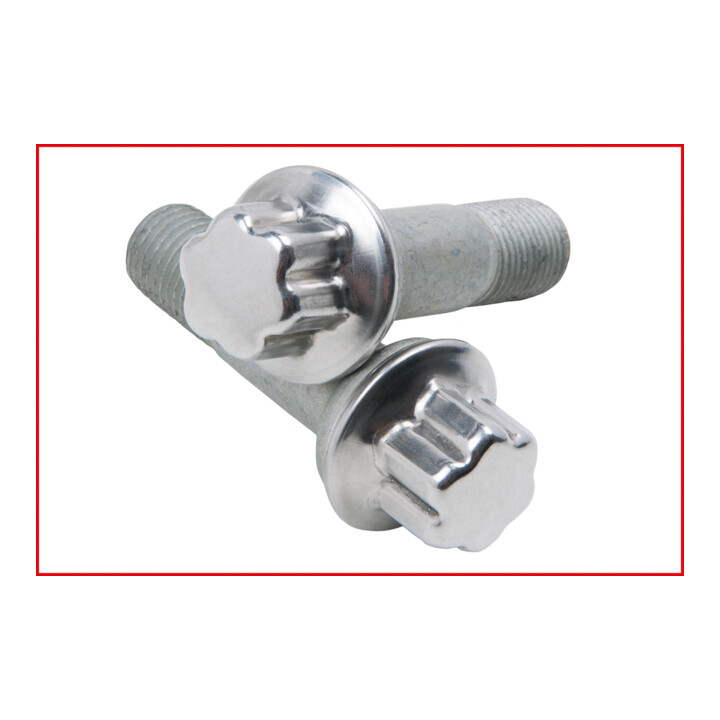 Douille à chocs profilé spécial pour jantes aluminium spéciales pour Mercedes, longue, 17 mm