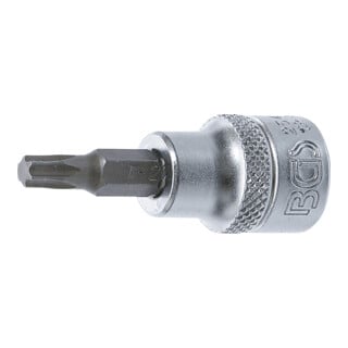 Douille à embouts 10 mm (3/8") profil T (pour TX) T27 BGS