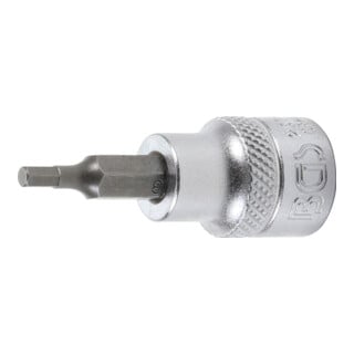 Douille à embouts 10 mm (3/8") six pans intérieurs 3 mm BGS