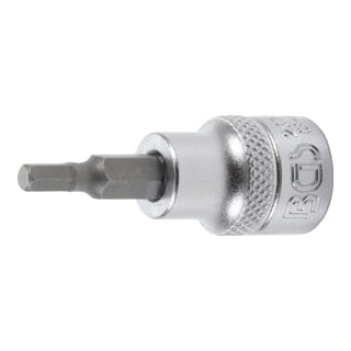 Douille à embouts 10 mm (3/8") six pans intérieurs 4 mm BGS