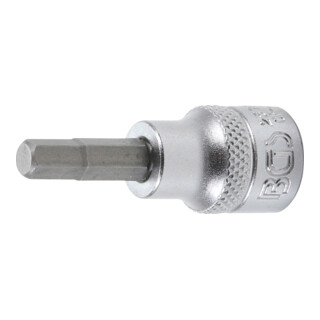 Douille à embouts 10 mm (3/8") six pans intérieurs 6 mm BGS