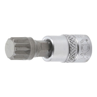 Douille à embouts 6,3 mm (1/4") denture multiple intérieure (pour XZN) M10 BGS