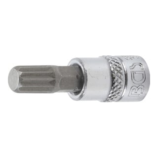 Douille à embouts 6,3 mm (1/4") denture multiple intérieure (pour XZN) M8 BGS