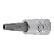 Carré intérieur de 6,3 mm (1/4") de profil en T (pour Torx) avec trou