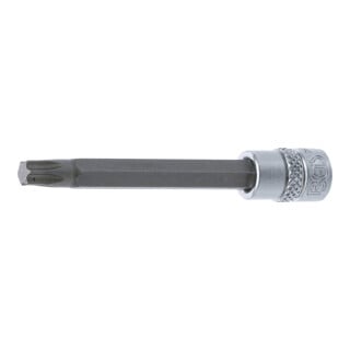 Douille à embouts longueur 75 mm 6,3 mm (1/4") profil T (pour TX) T35 BGS