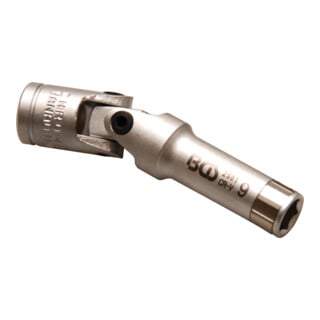 Douille articulée de bougie hexagonales 10 mm (3/8") 9 mm BGS