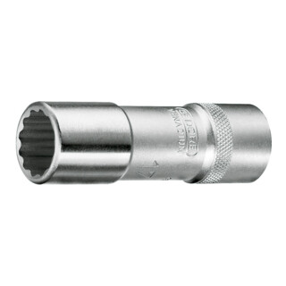 Clé à douille Gedore 1/2" 12 pans, longue