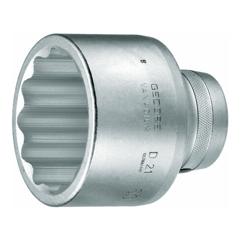 Douille D 21 1 po. 12 pans ouv. de clé 80 mm L. 97 mm GEDORE