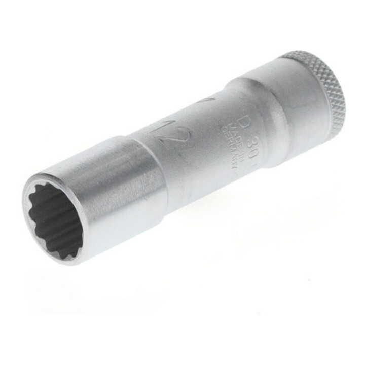 Douille D 30 L 3/8 po. 12 pans ouv. de clé 12 mm L. 63,5 mm GEDO