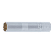 Douille de bougie à aimant douze pans, longue 10 mm (3/8") 14 mm BGS