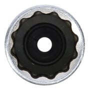 Douille de bougie à retenue en caoutchouc douze pans 10 mm (3/8") 16 mm Kraftmann-3
