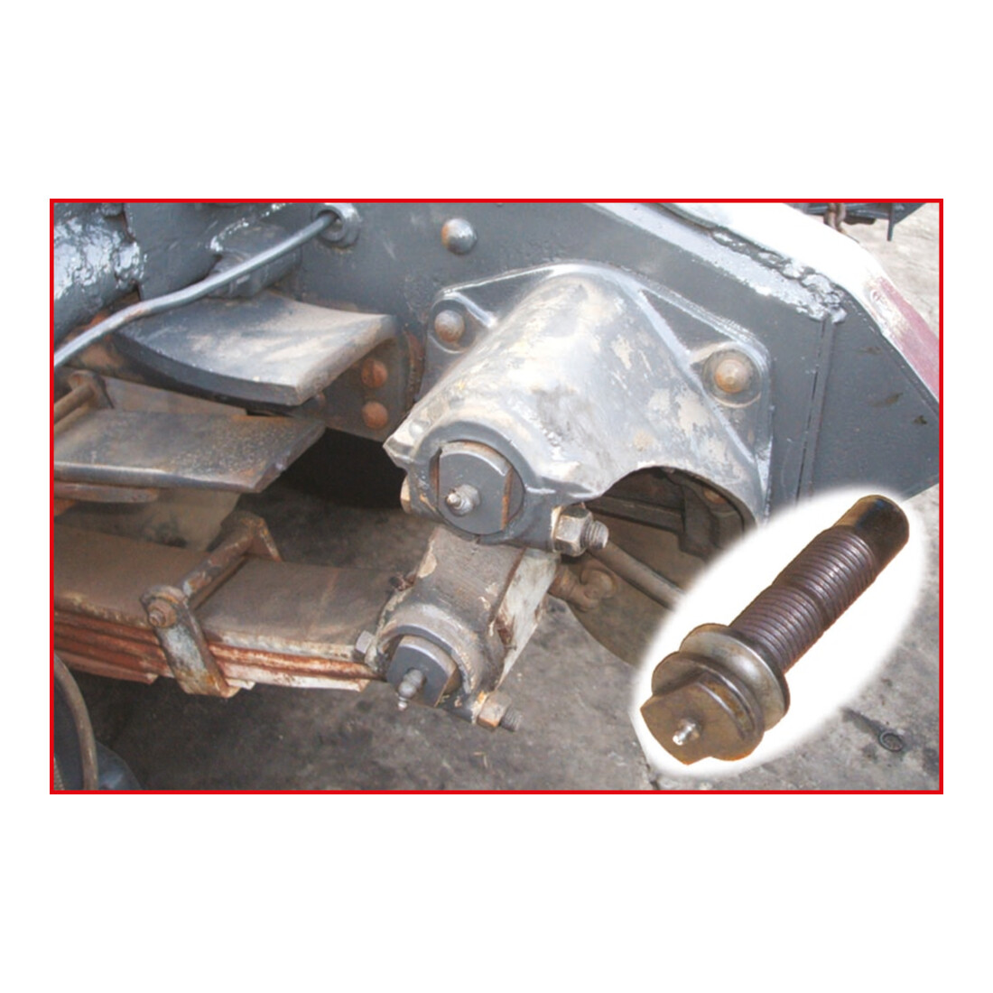 Douille de boulon à ressort à lames pour Scania, 34x56 mm KS Tools
