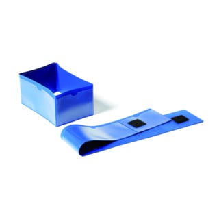 Douille de pied de palette durable 145 x 75 mm
