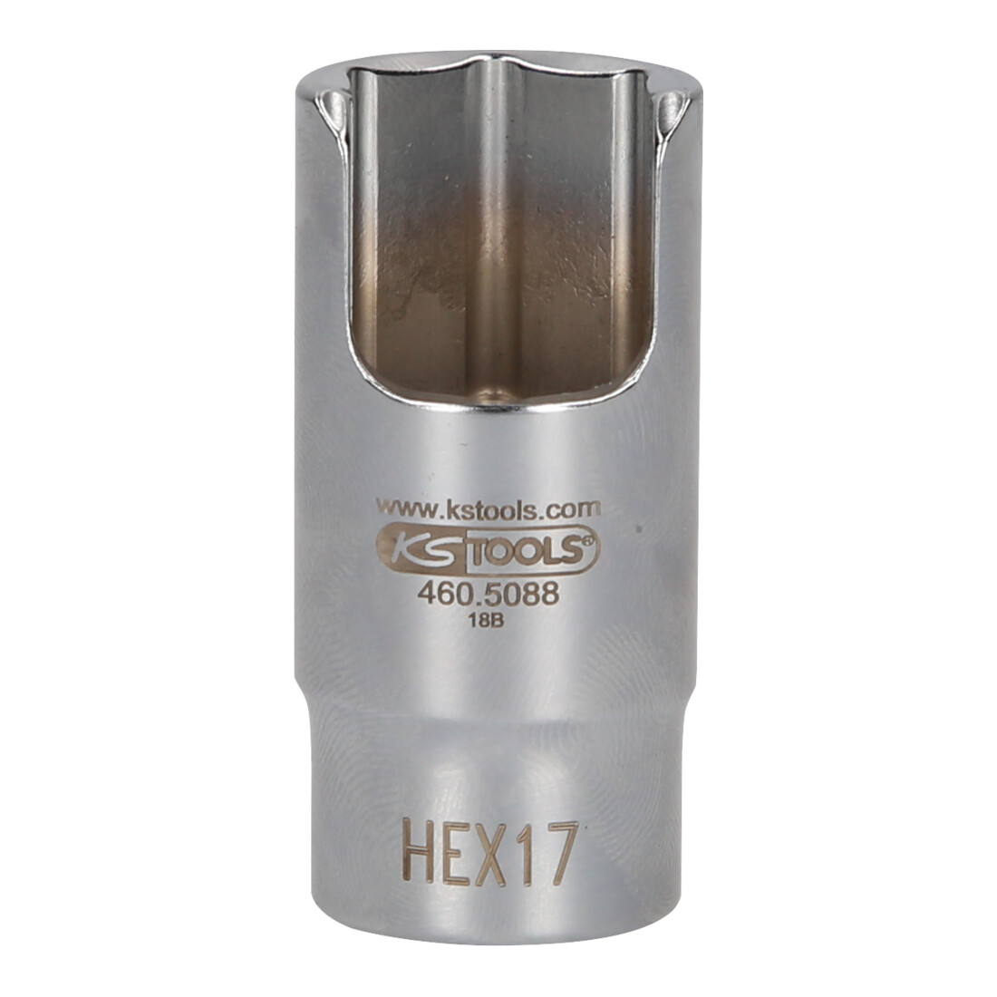 Douille de raccord de tube coudée spéciale 3/8", 17 mm KS Tools