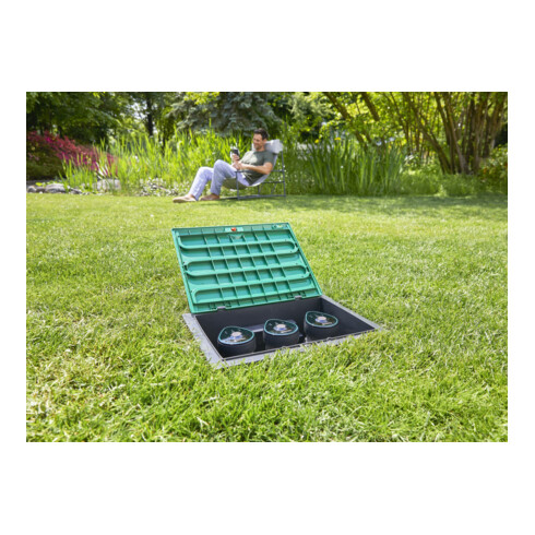 Douille de raccordement courte GARDENA Boîte à vannes