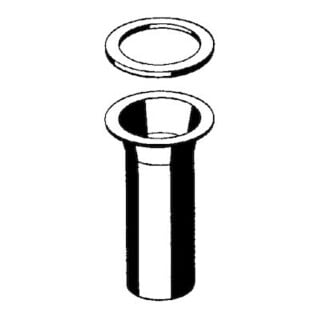 Douille de tuyau Schell avec bague d'étanchéité