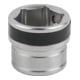 Douille de vidange 6 pans magnétique, 17 mm