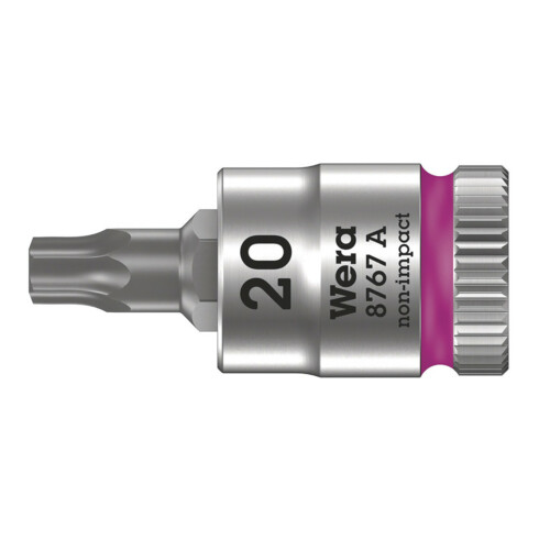 Douille-embout Wera TORX Zyklop à emmanchement 1/4", TX 20 x 28 mm