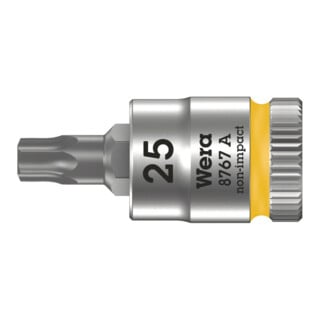 Douille-embout Wera TX Zyklop à emmanchement 1/4", TX 25 x 28 mm
