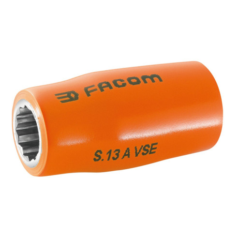 Douille Facom 1/2" 1000V VSE 12 mm S.12AVSE