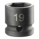 Douille Facom IMPACT compacte 6 pans 19mm-1