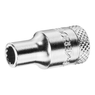 Douille Gedore 1/4" 12 côtés
