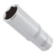 VIGOR carré 12,5 = insert de clé à douille 1/2", long profil hexagonal à six pans creux-3