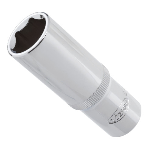 VIGOR carré 12,5 = insert de clé à douille 1/2", long profil hexagonal à six pans creux