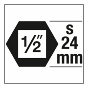 HAZET Insert de clé à douille 1/2" XZN-2