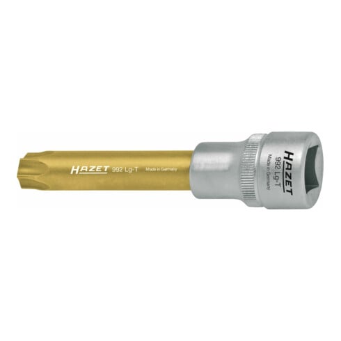 Insert de clé à douille HAZET 1/2" intérieur TORX® long