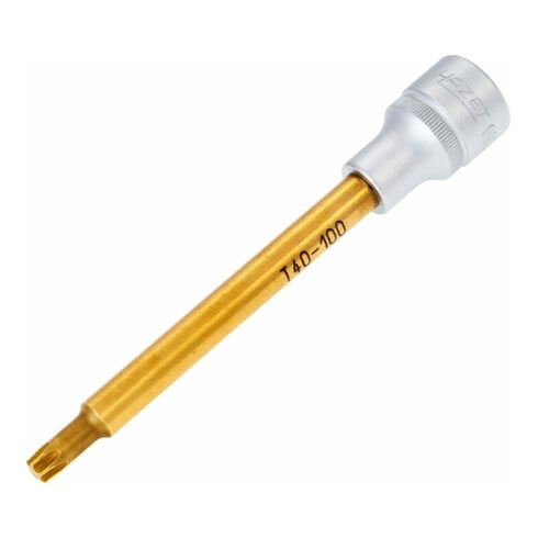 Insert de clé à douille HAZET 1/2" intérieur TORX®, extra long