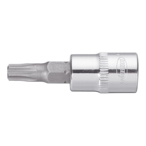 VIGOR Embout de tournevis à l'intérieur du TORX® carré 1/4 pouce