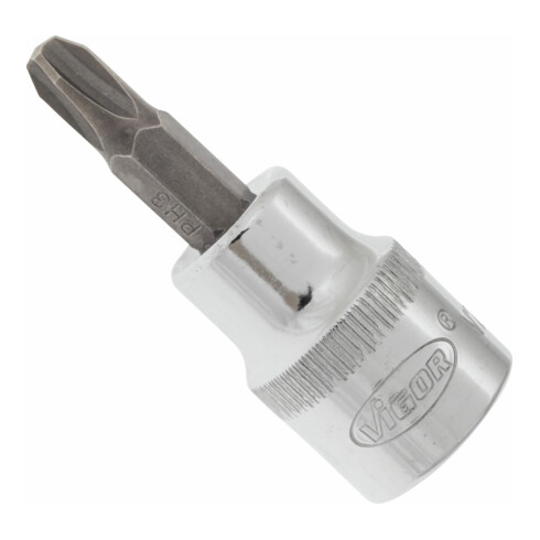 VIGOR carré femelle VIGOR 10 = embout de tournevis 3/8 pouce profil Pozidriv (PZ)