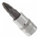 VIGOR embase carrée VIGOR tournevis 1/4" embout de tournevis profil Pozidriv (PZ)-1