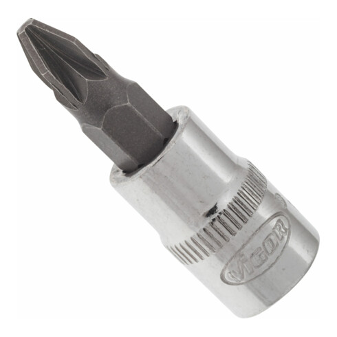 VIGOR embase carrée VIGOR tournevis 1/4" embout de tournevis profil Pozidriv (PZ)