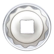 Douille pour clé, douze pans 12,5 mm (1/2") 36 mm BGS-3