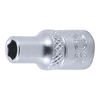 BGS Jeu de clés à douille à entraînement hexagonal et carré 6,3 mm (1/4")