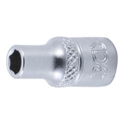 BGS Jeu de clés à douille à entraînement hexagonal et carré 6,3 mm (1/4")